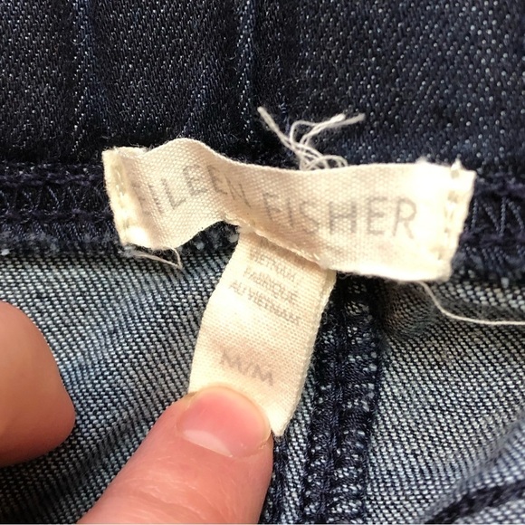 Eileen Fisher Dark Denim Pull-On Jeggings Women’s Size M - Picture 11 of 11